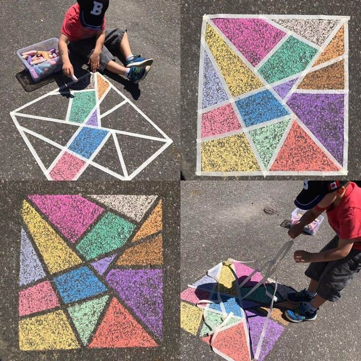 sidewalk chalk ideas