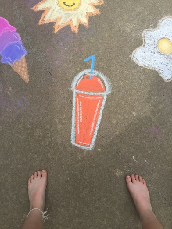 things to draw with chalk