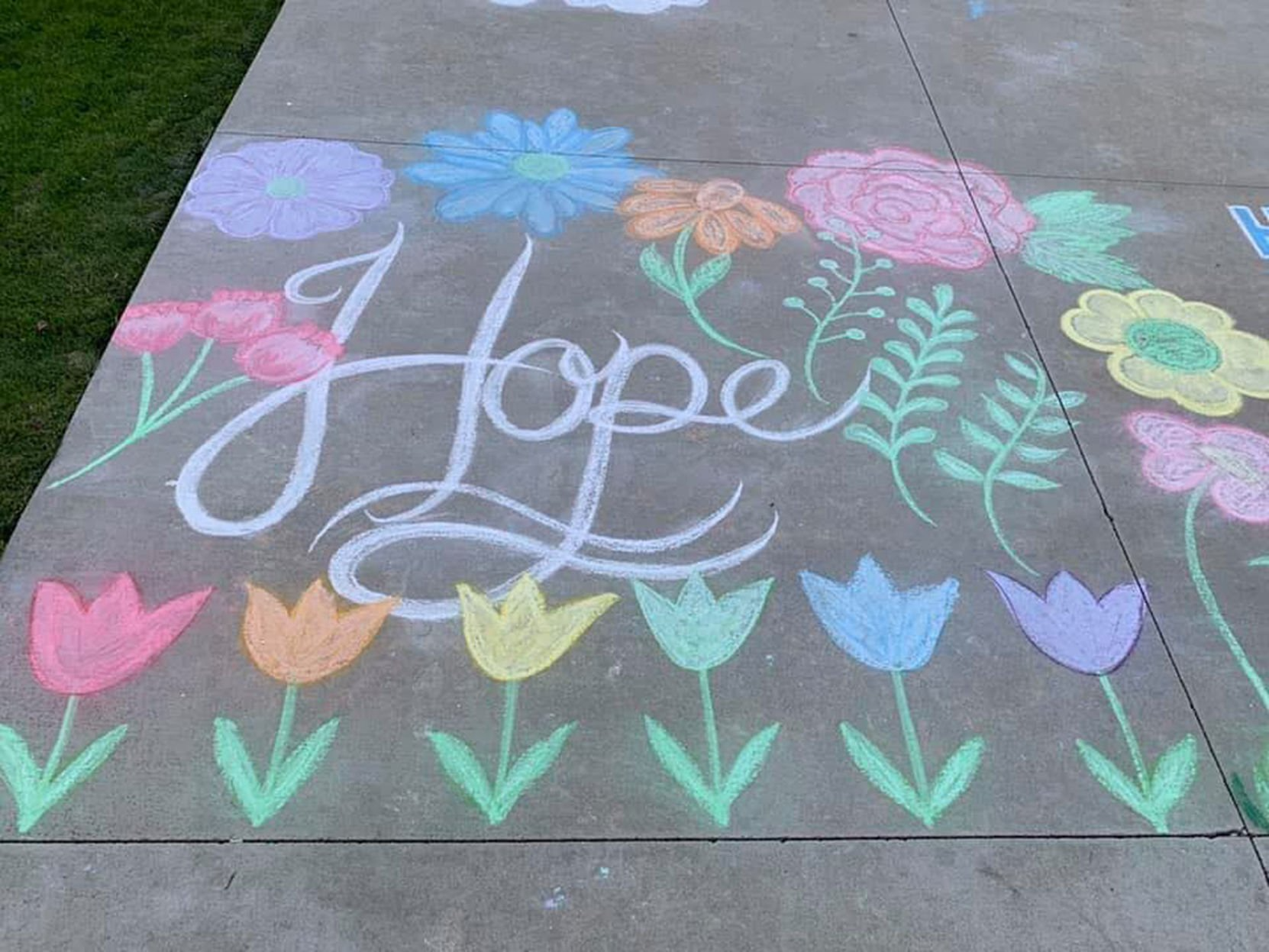 easy chalk art