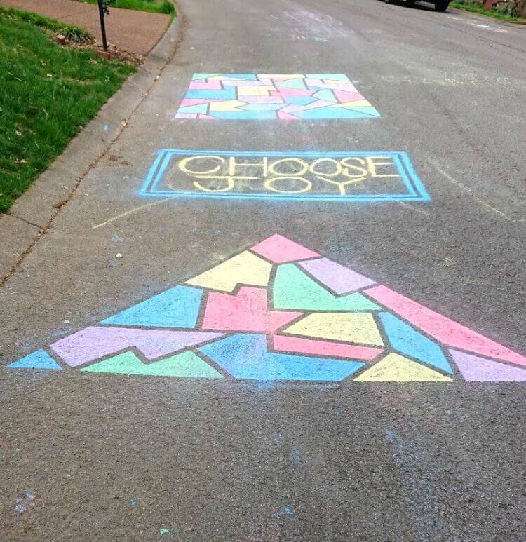 sidewalk chalk ideas