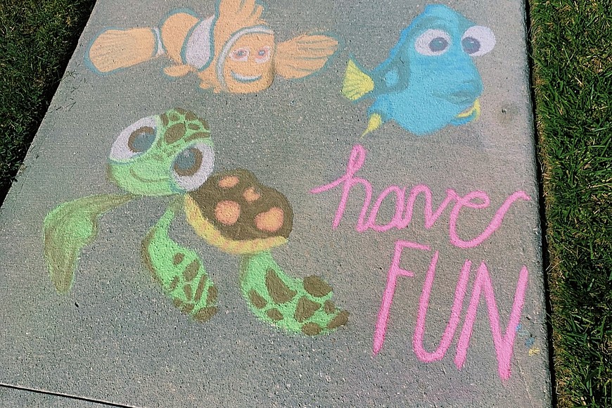 easy chalk art