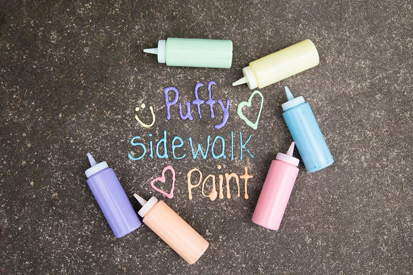 puffy chalk paint