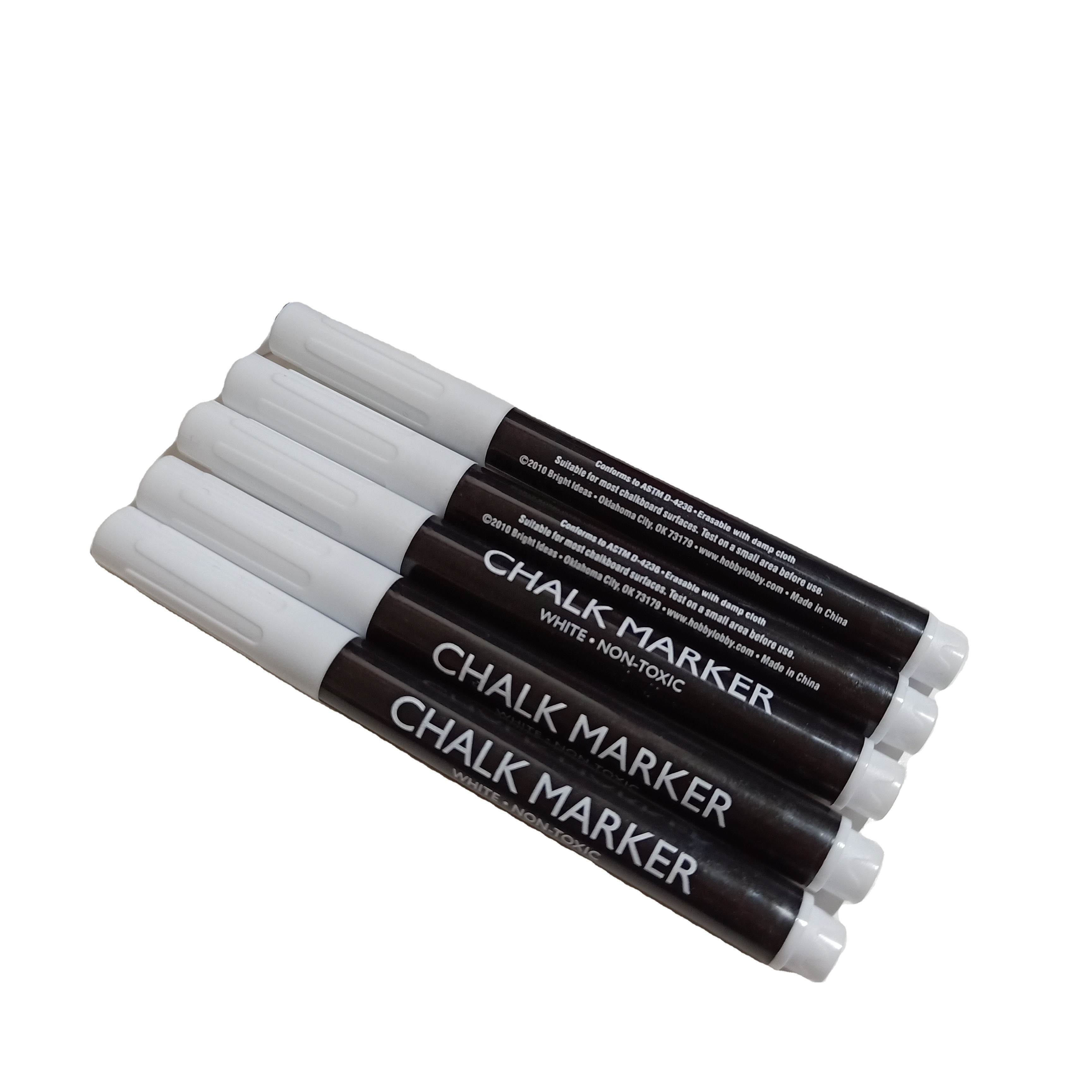 white chalk marker