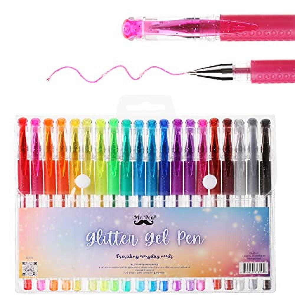 glitter  gel pens