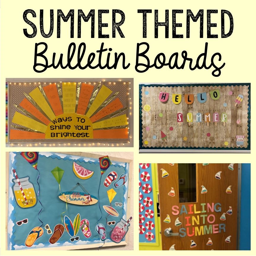 summer bulletin board ideas for the workplace