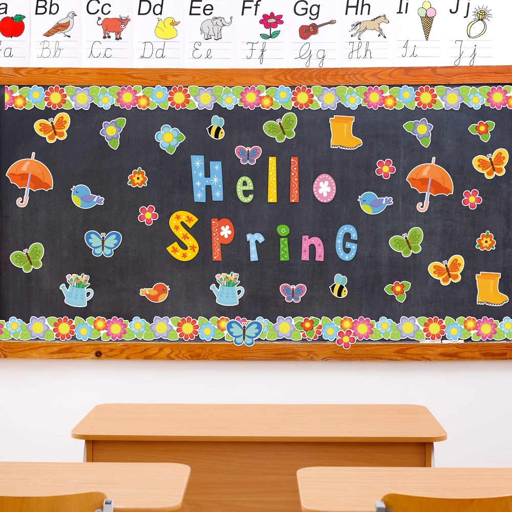 spring bulletin board