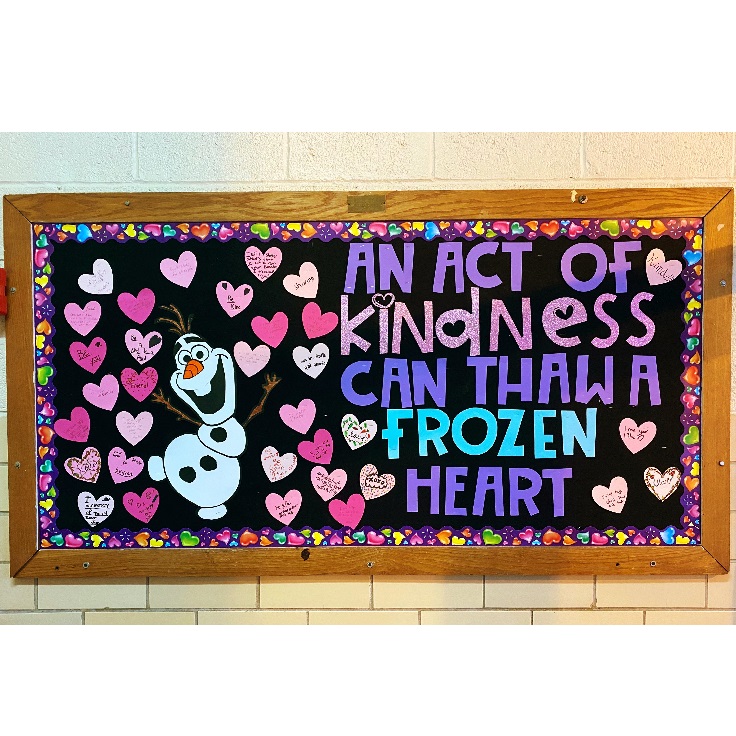 february bulletin board