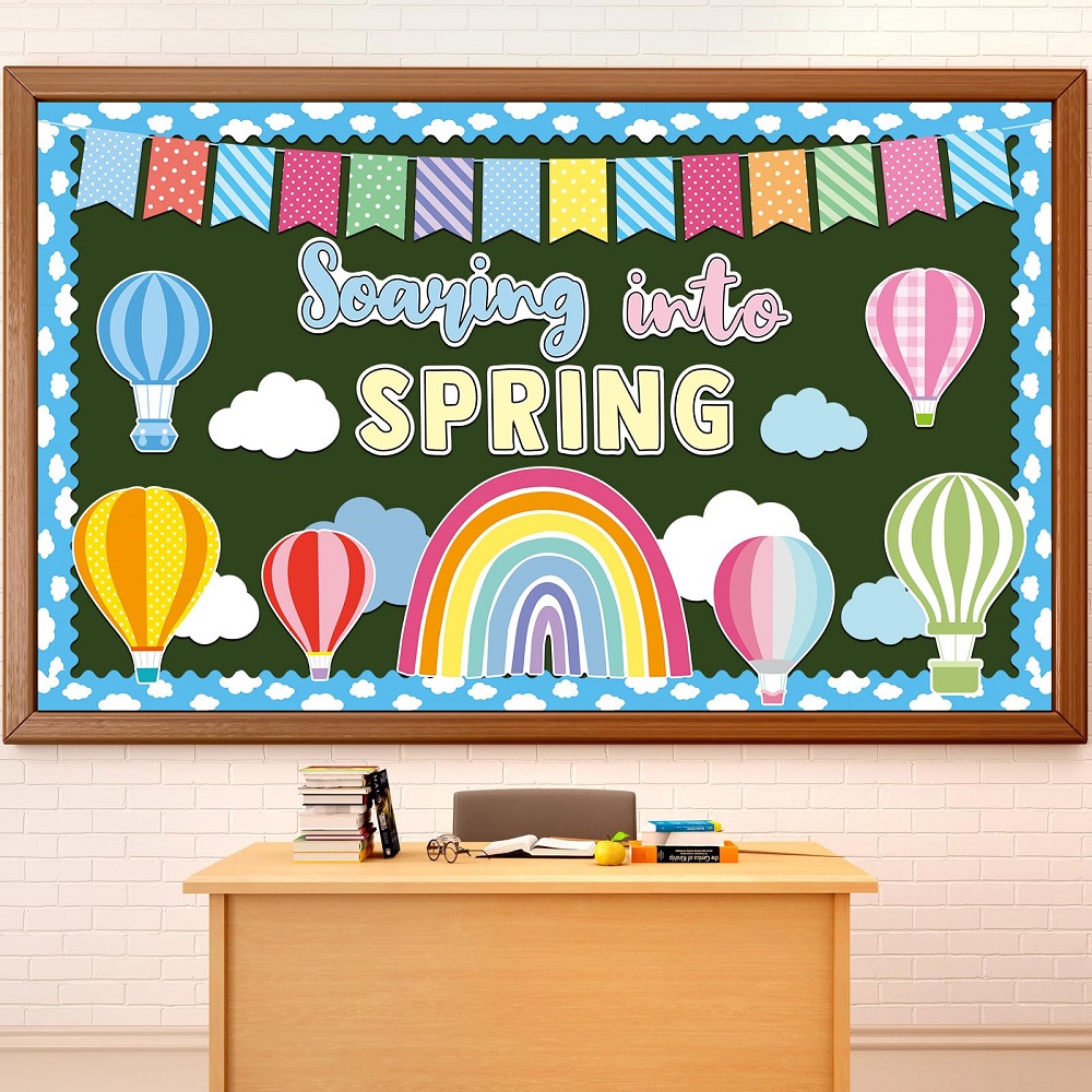 elementary spring bulletin board ideas