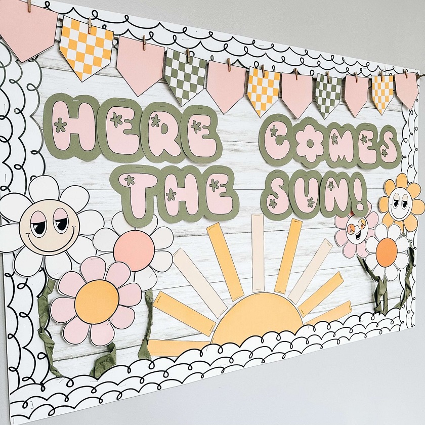 spring bulletin board ideas for preschool