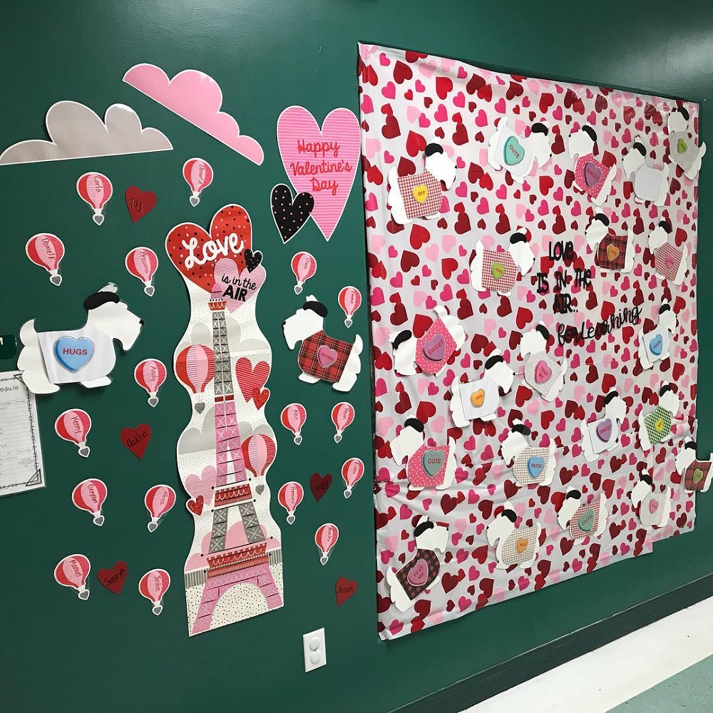 valentine bulletin board ideas