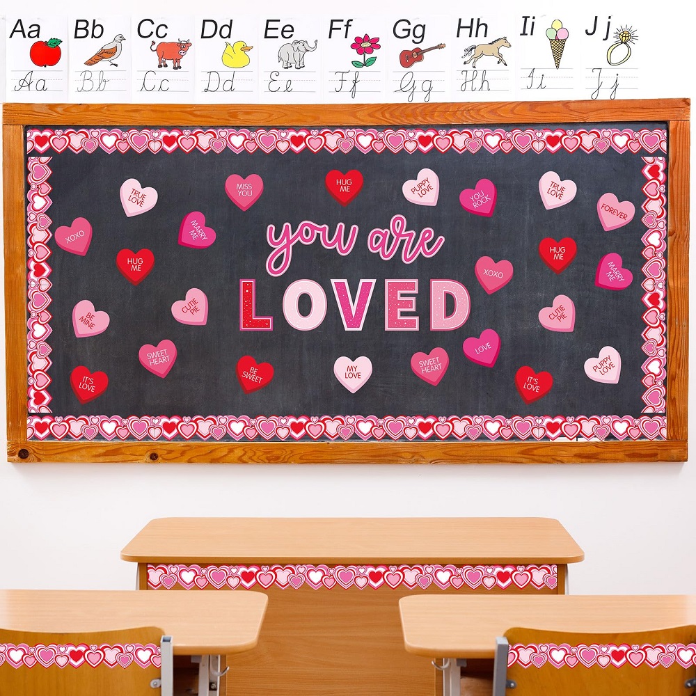 valentine's day bulletin board