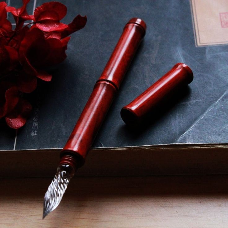 Red Fountain Pen