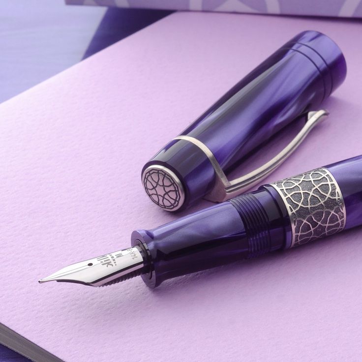 Purple Fountain Pen