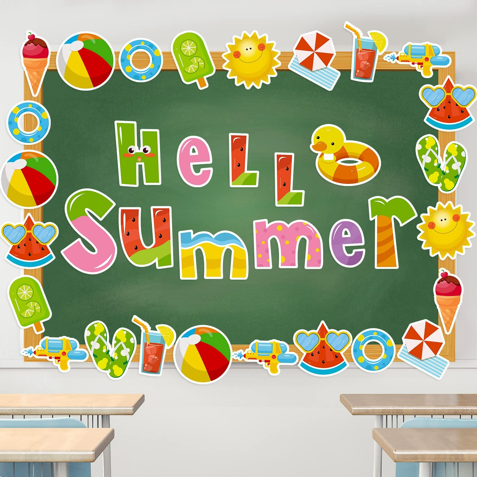 summer school bulletin board