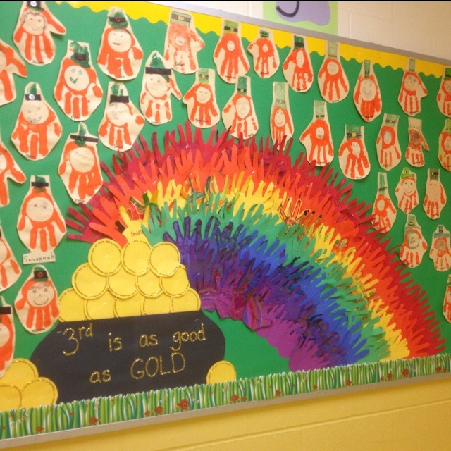 march bulletin board idea