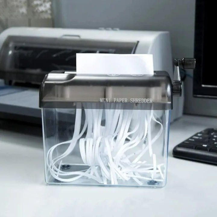 mini paper shredder